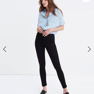 Madewell High Rise Skinny Jeans Carbondale Wash sz 27